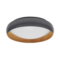 LEDVANCE LED-kattovalaisin Orbis Livia Ø 43 cm, harmaa, metallia