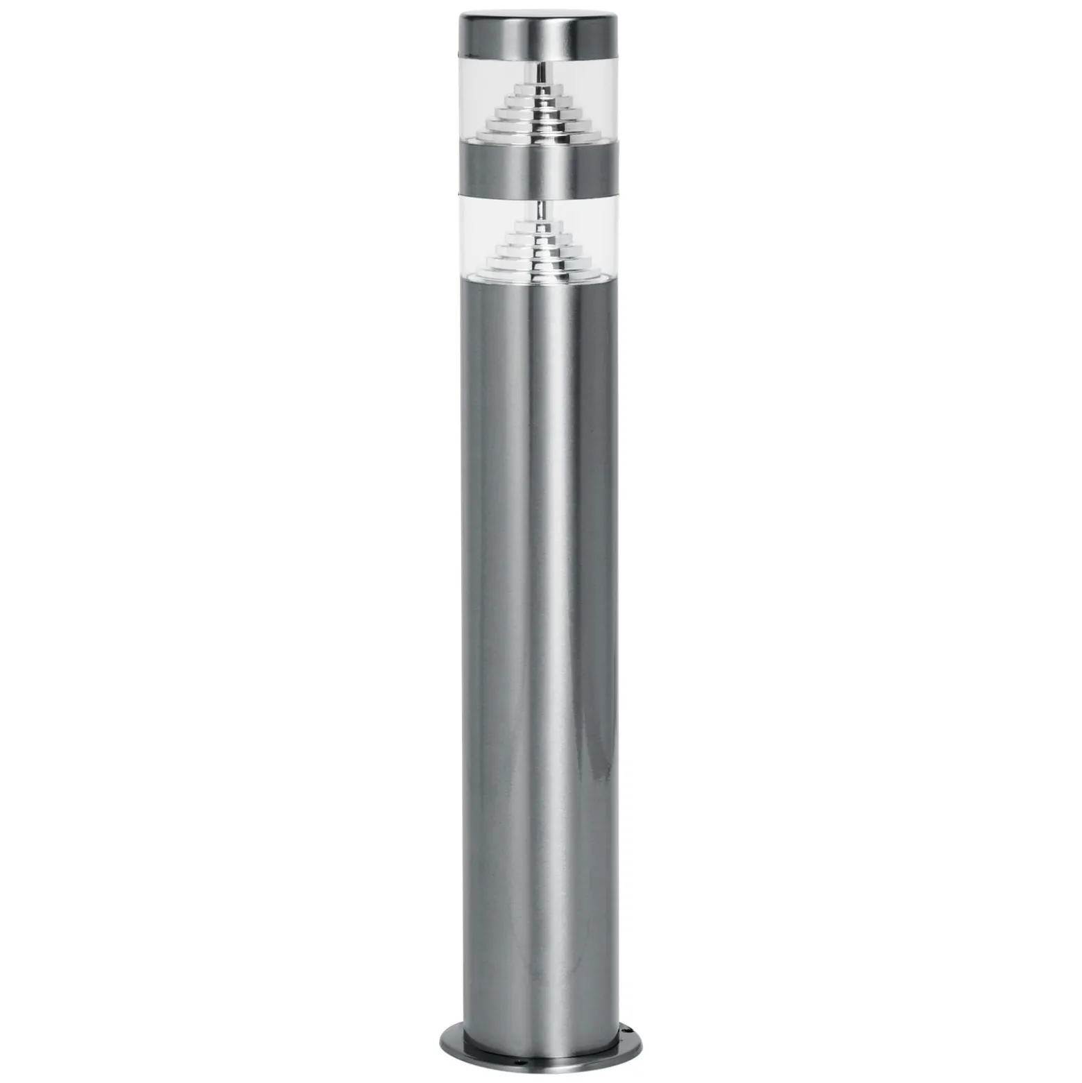 LEDVANCE LED-pylväsvalaisin Endura Hybrid Orion Double, ruostumaton teräs