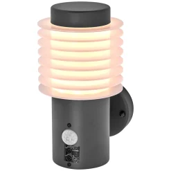 LEDVANCE LED-seinävalaisin Endura Style Rondo tummanharmaa Sensor