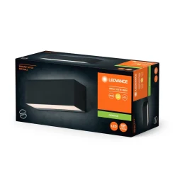 LEDVANCE LED-ulkoseinävalaisin Endura Style Idri, tummanharmaa