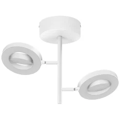 LEDVANCE Saturn LED-kattovalaisin, 2-valo, CCT, korkea, valkoinen