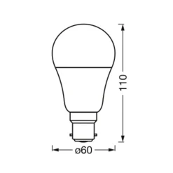 LEDVANCE SMART+ WiFi B22d 9W Classic 2,700-6,500K LEDVANCE SMART+ WiFi B22d 9W