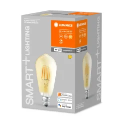 LEDVANCE SMART+ WiFi E27 6W Edison gold 2 400 K