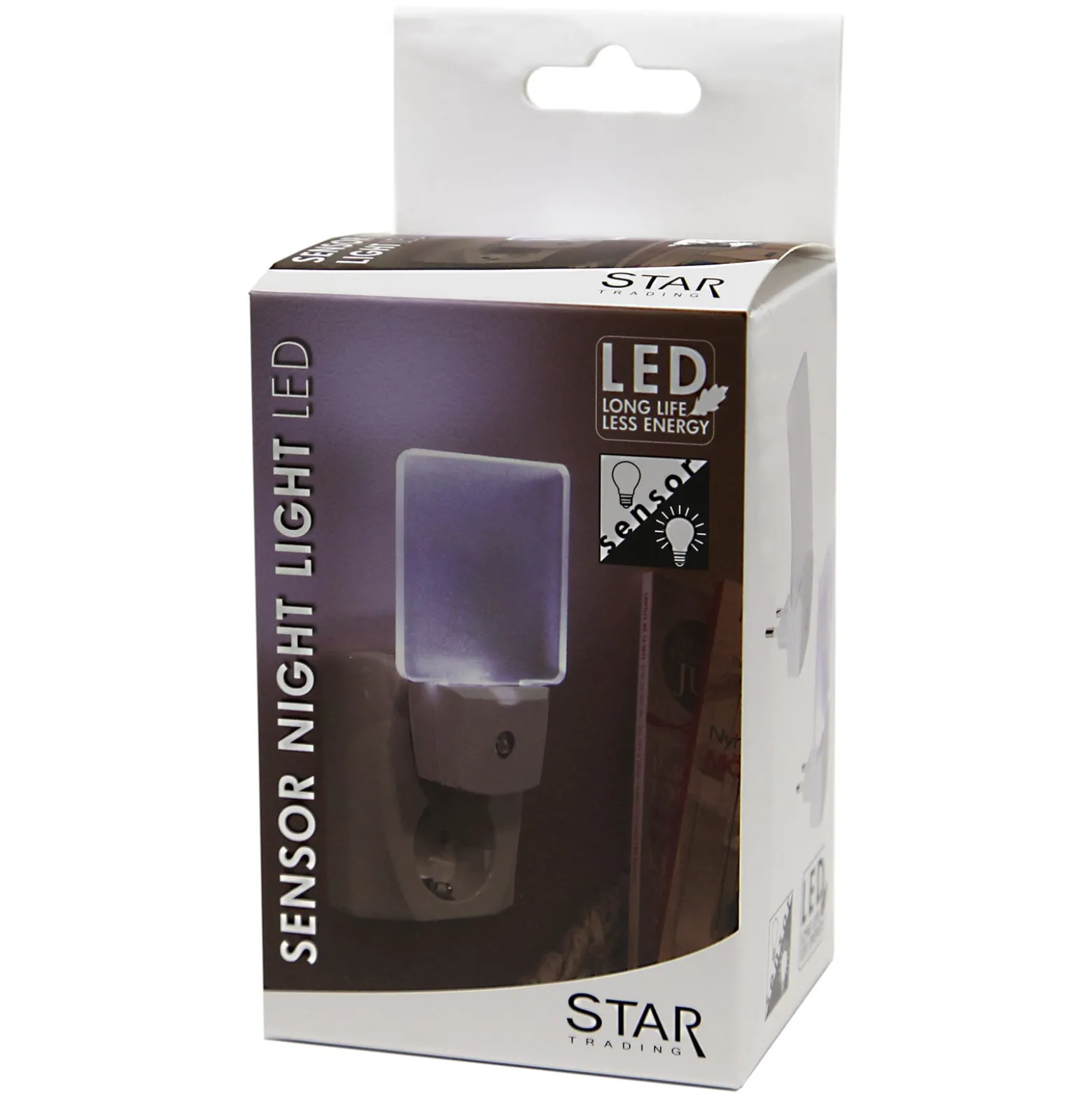 LED-yövalo 357-11 pistorasiaan