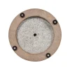 Les Jardins LED-aurinkopöytävalaisin Rop&Strip, harmaa/beige