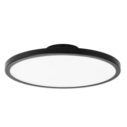 LIGHTME LED kattovalaisin Aqua Ø 30.2cm musta