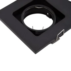 Lindby alasvalo Thorid, musta, 19 x 10 cm, 2-valo, GU10
