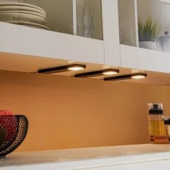 Lindby Amaryll LED-kaapinvalaisin, 3 kpl, musta