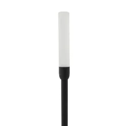 Lindby aurinkokäyttöinen LED-valaisin Balian, musta, alumiini, 3 000 K