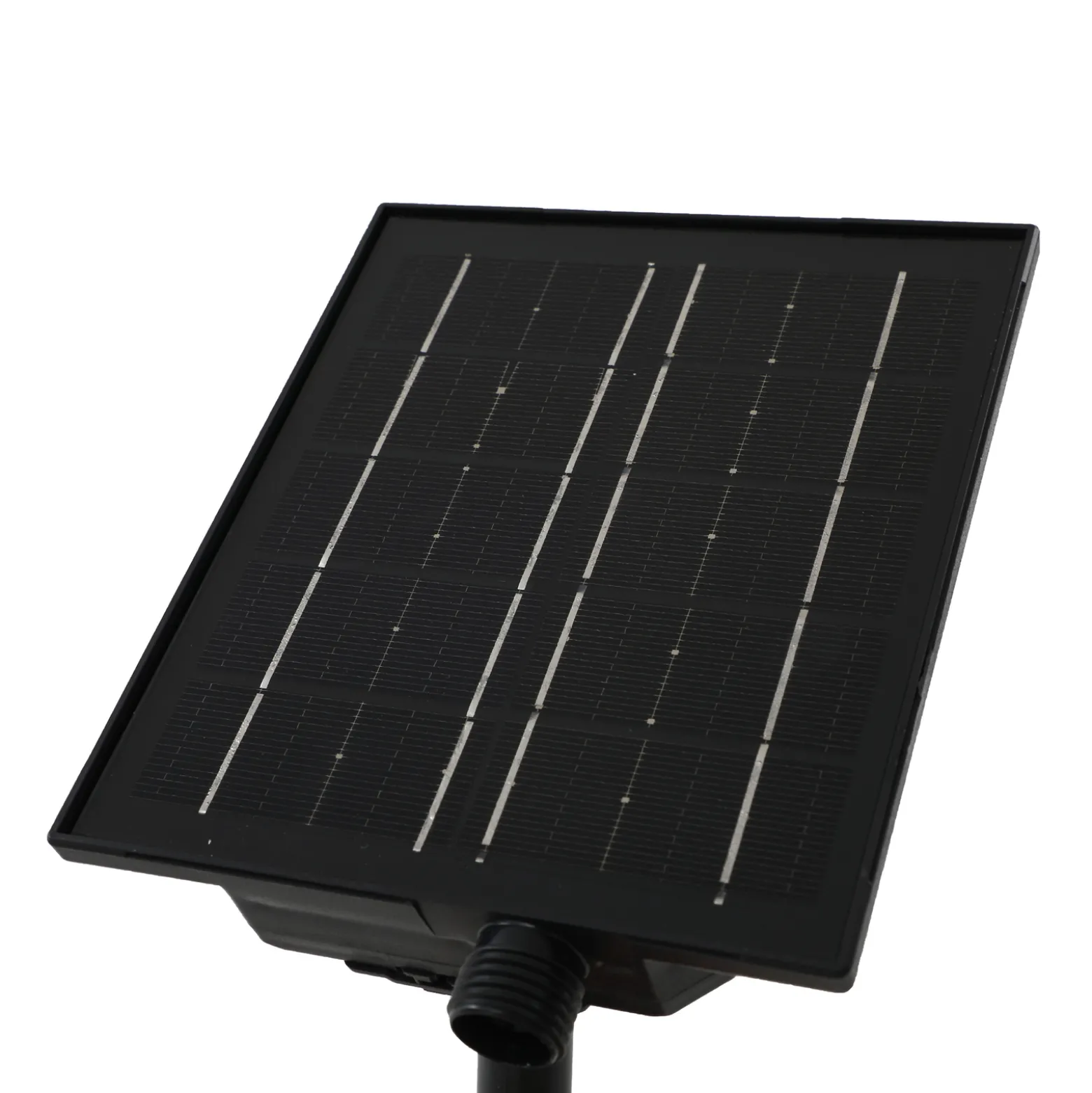 Lindby aurinkokäyttöinen LED-valaisin Brindley, 3 kpl, musta, lasi