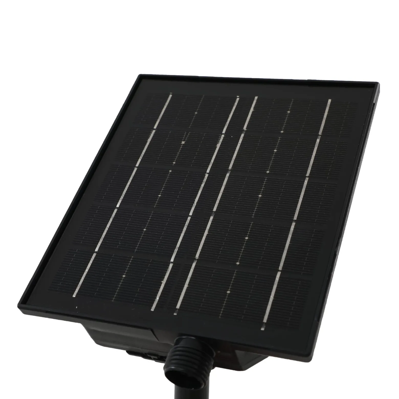 Lindby aurinkokäyttöinen LED-valaisin Freydis, musta, alumiini, 2 000 K