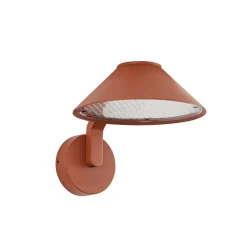 Lindby Capelo LED-ulkoseinälamppu, sävytetty, halkaisija 20 cm, IP65