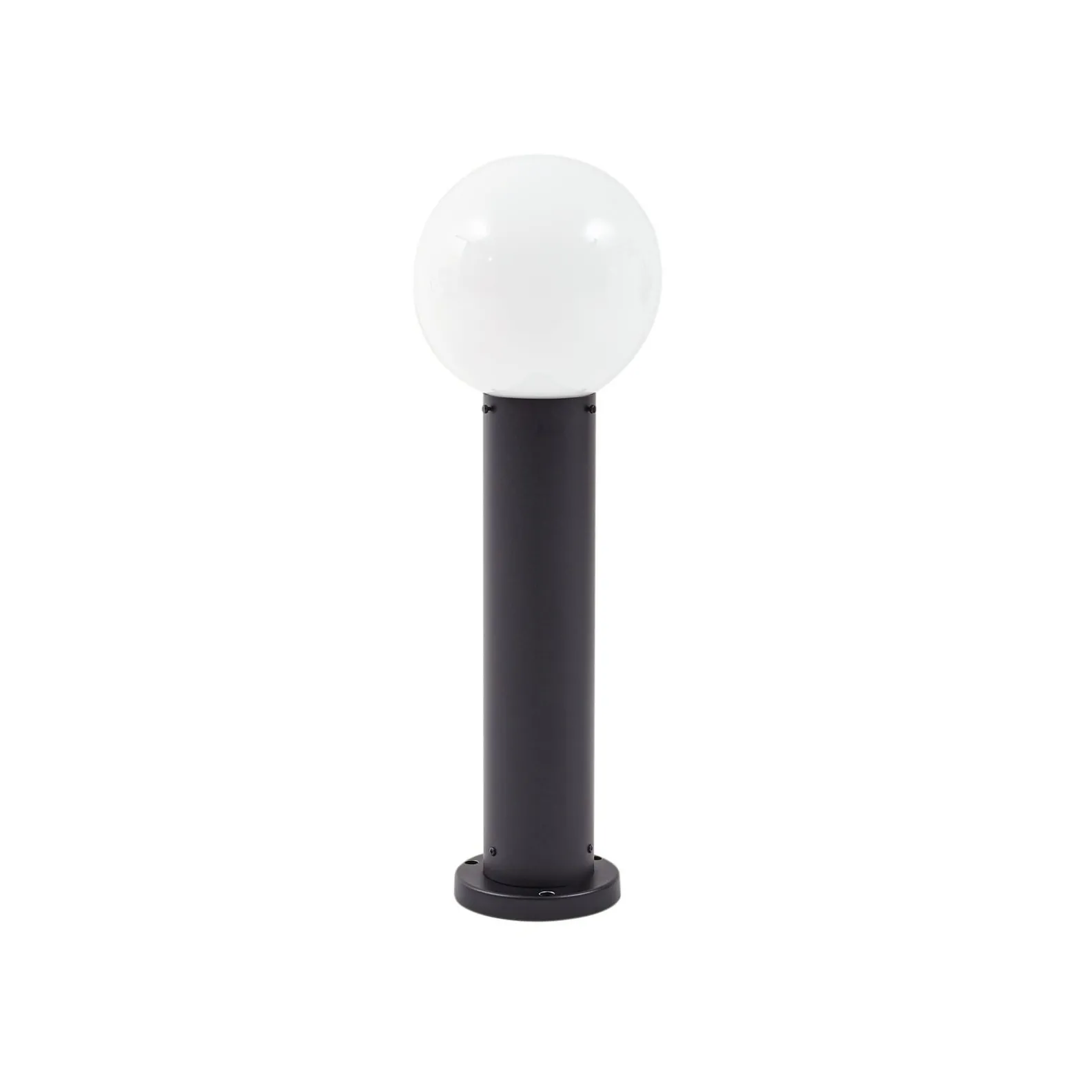 Lindby Dangan-pollarivalaisin, musta/valkoinen, korkeus 60 cm, lasi