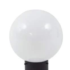 Lindby Dangan-pollarivalaisin, musta/valkoinen, korkeus 32 cm, lasi