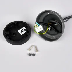 Lindby Edana ulkovalaisin, 40 cm, antrasiitti, E27, IP44