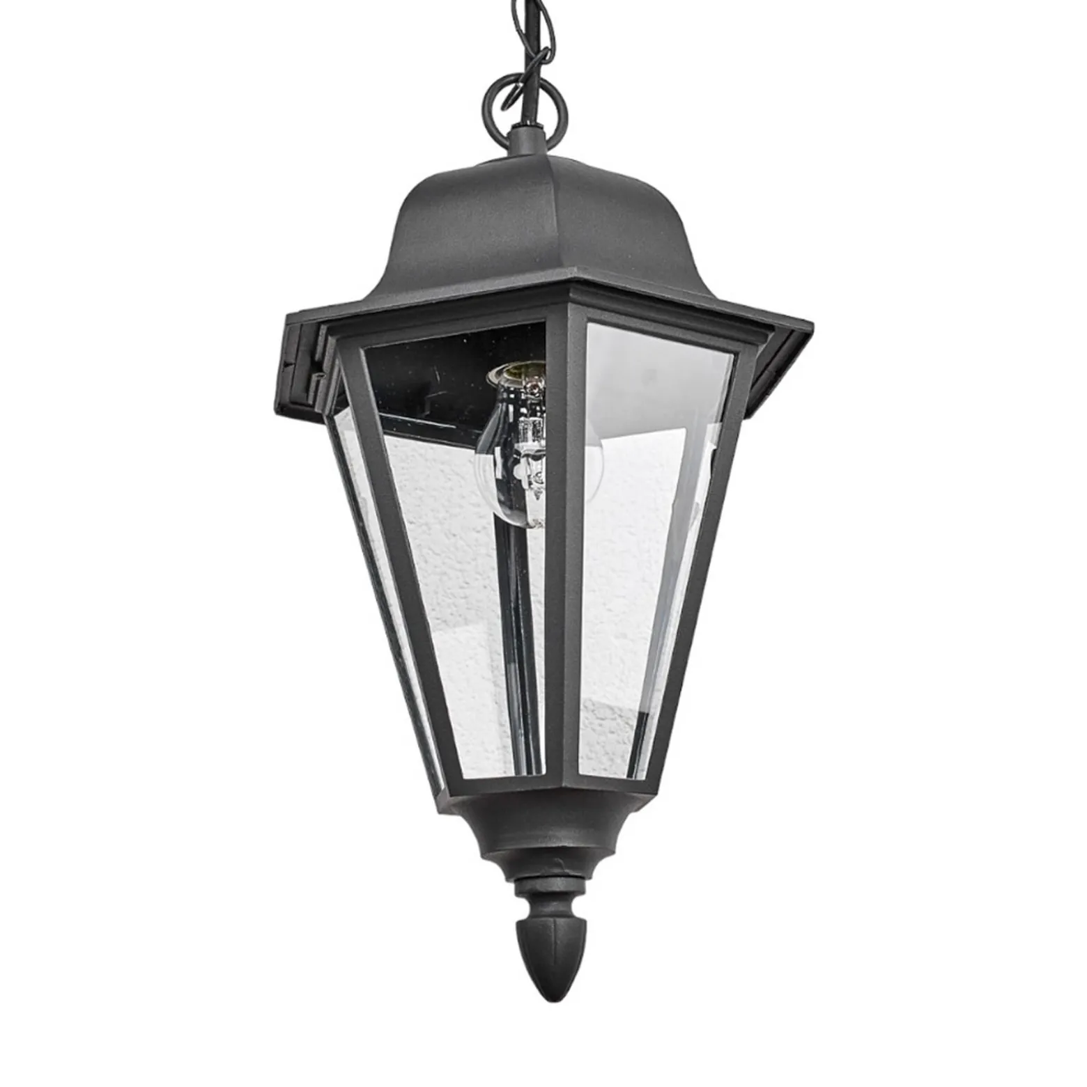 Lindby Edana ulkovalaisin, 40 cm, antrasiitti, E27, IP44