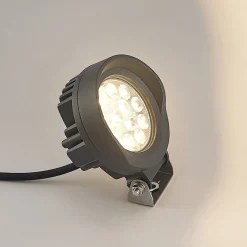 Lindby Emar -LED-maapiikkikohdevalo, tummanharmaa