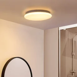 Lindby Emeryn LED-kattovalaisin, halkaisija 28 cm, valkoinen, 3 000 K