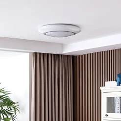 Lindby Felecina-LED-kattovalo, Ø 50,5 cm, RGBW