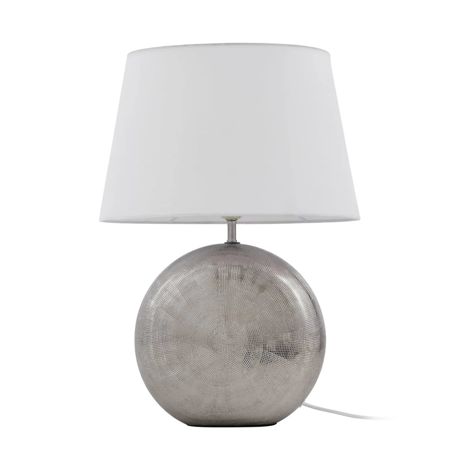 Lindby Florentino pöytävalaisin, 49 cm, keramiikka, tekstiili