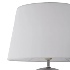 Lindby Florentino pöytävalaisin, 49 cm, keramiikka, tekstiili