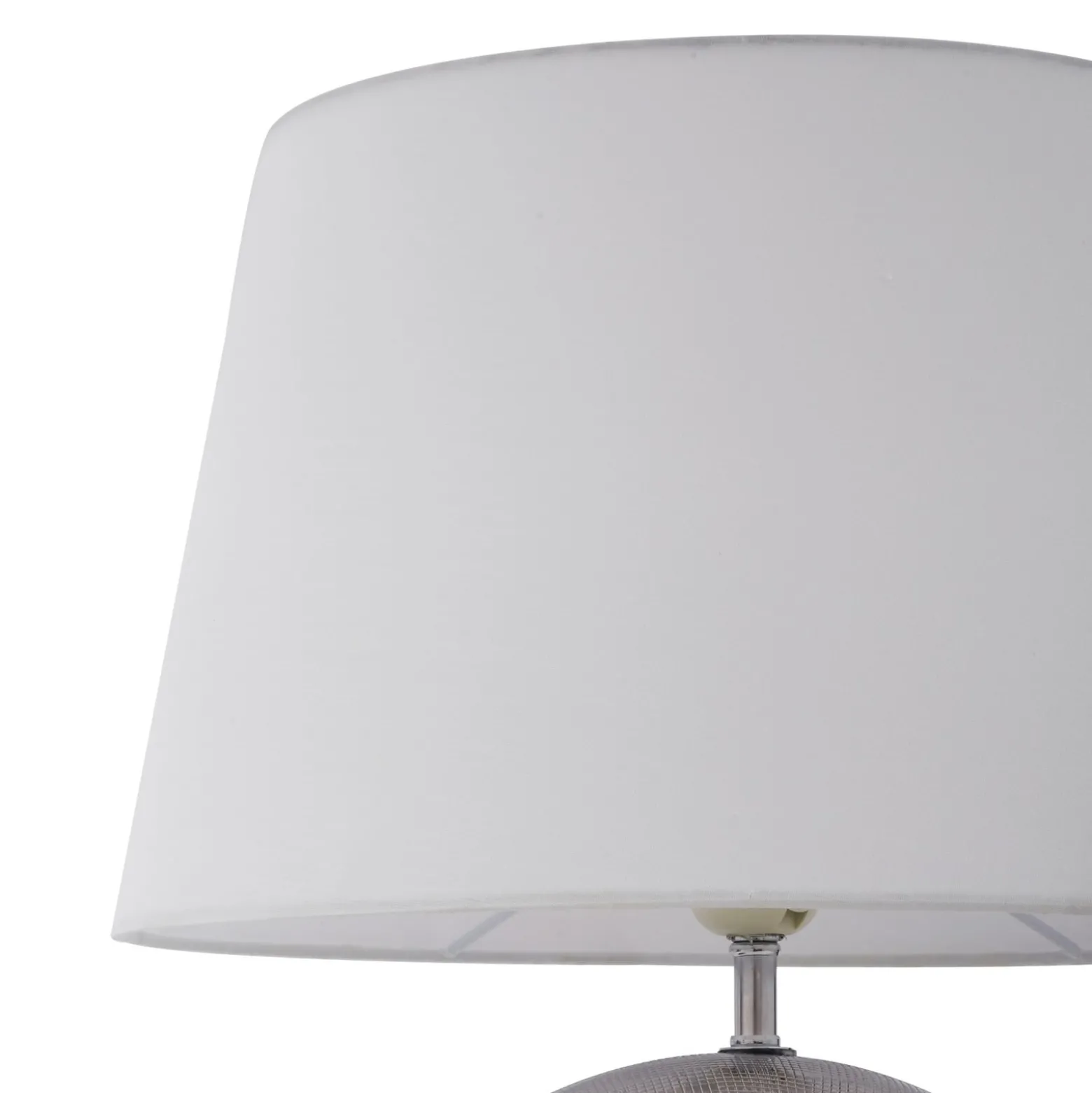 Lindby Florentino pöytävalaisin, 49 cm, keramiikka, tekstiili