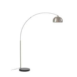 Lindby Hernando -kaarivalaisin, nikkeli, teräs, korkeus 188 cm
