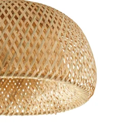 Lindby Jadwiga -kattovalaisin, halkaisija 45 cm, bambu, E27