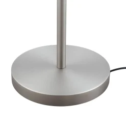 Lindby Jaileen lattiavalaisin, harmaa, tekstiili, 170 cm, lukuvalo