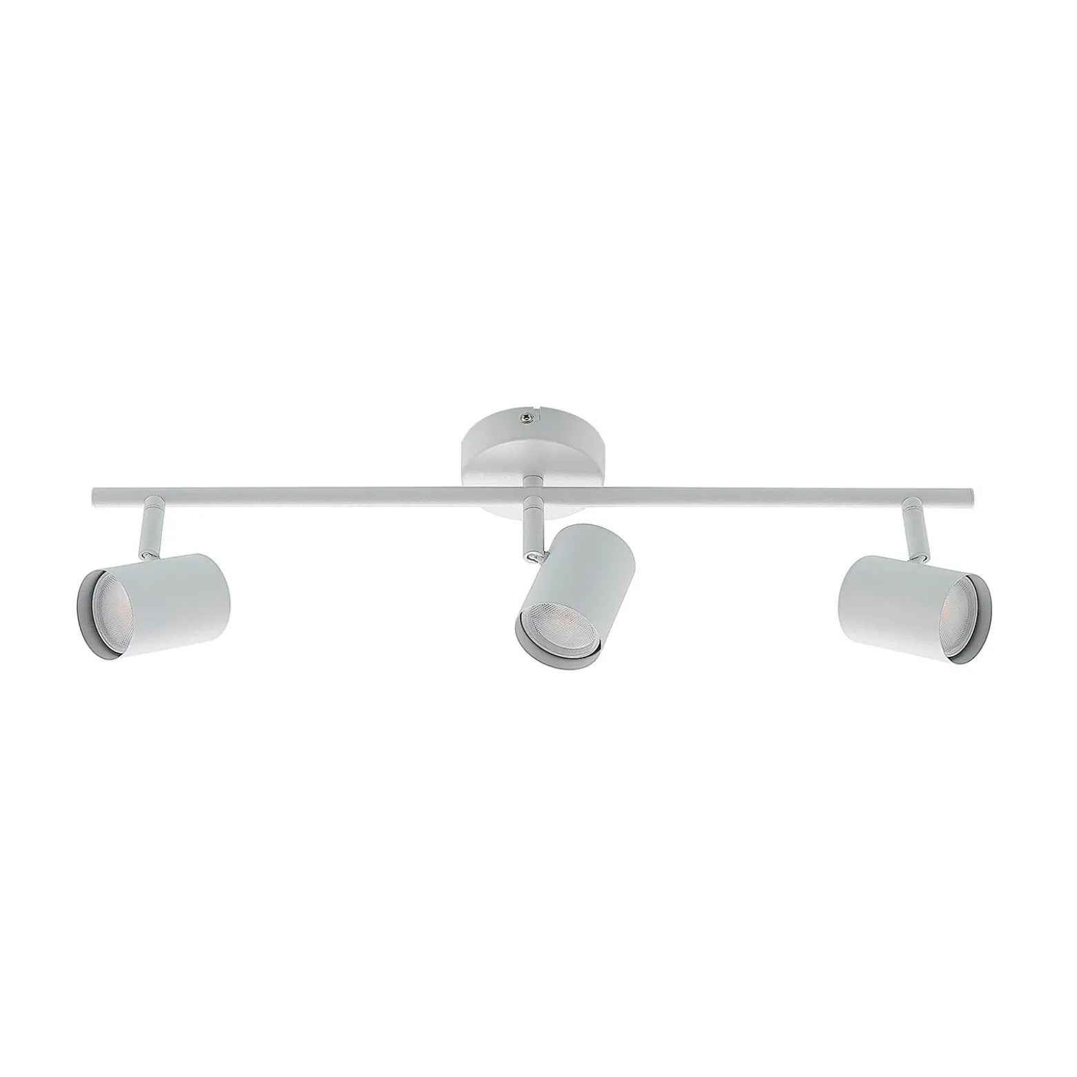 Lindby kattovalaisin Jorell, valkoinen, 55 cm, 3-valo, metalli, GU10