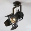Lindby kattovalaisin Tilen, 1-valo, musta, metallia, 38cm
