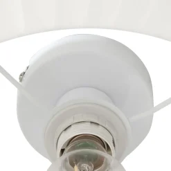 Lindby kattovalaisin Virelle, valkoinen, tekstiili, Ø 40 cm, E27