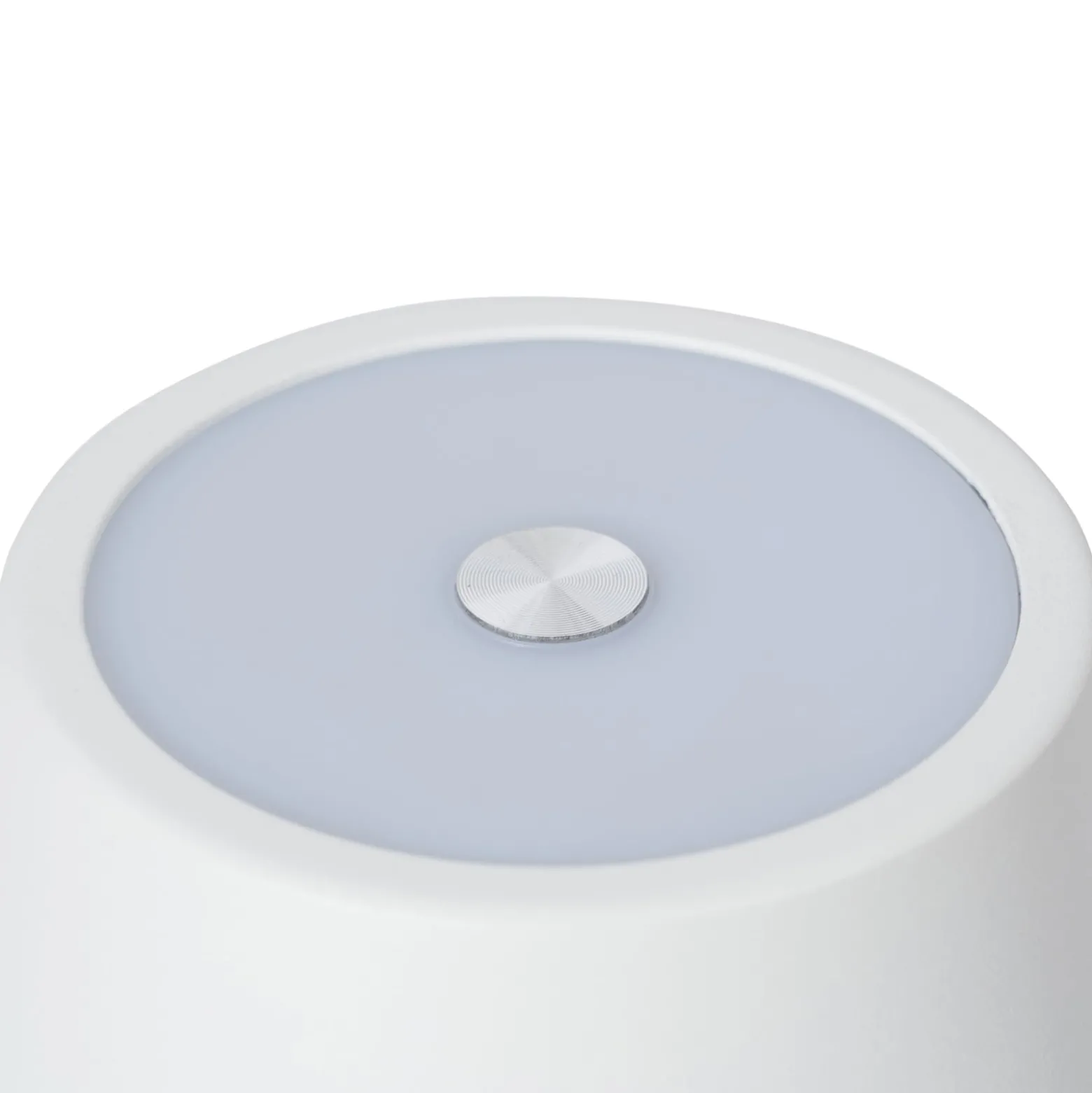 Lindby ladattava LED-pöytävalaisin Janea CUBE, valkoinen, metallia