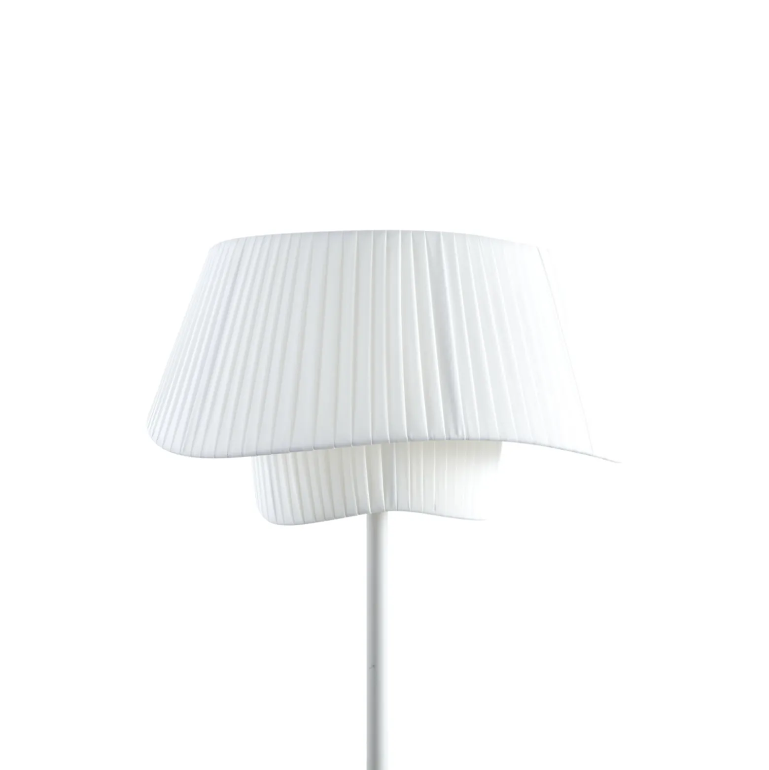 Lindby lattiavalaisin Eryndor, valkoinen, tekstiili, Ø 47 cm, E27