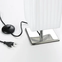 Lindby lattiavalaisin Janno, valkoinen, tekstiili, metalli, 120cm, E27