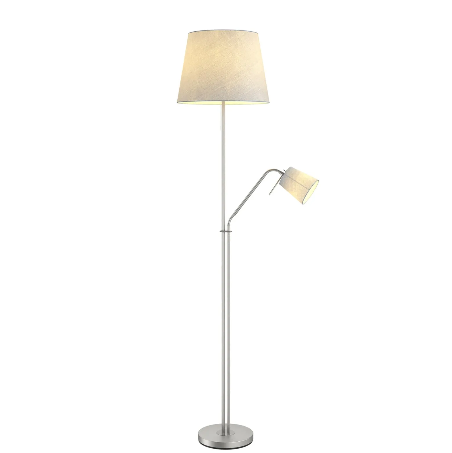 Lindby lattiavalaisin Nantwin, 175 cm, harmaa, nikkeli, tekstiili