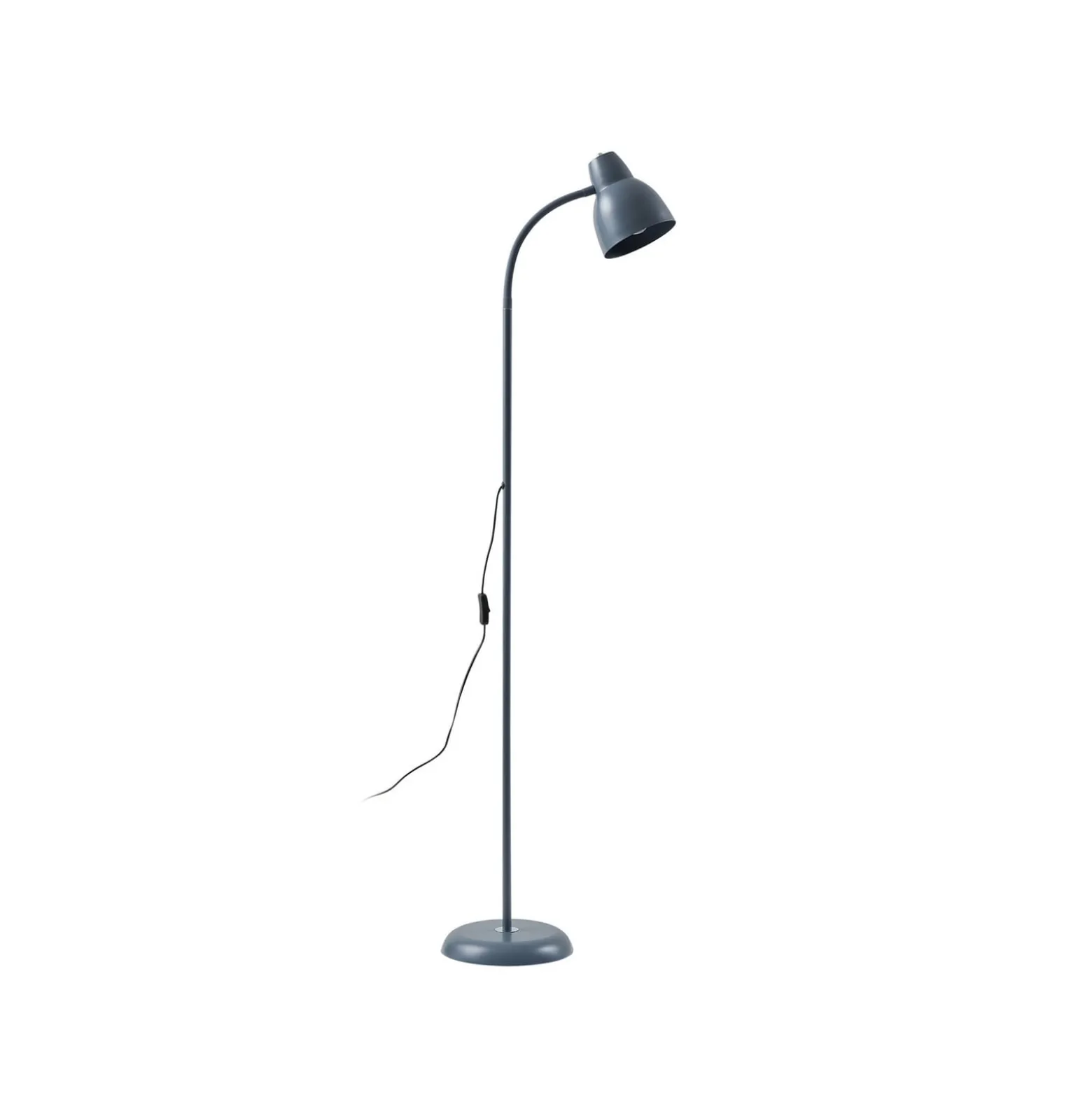Lindby lattiavalaisin Tebbi, harmaa, metalli, korkeus 150 cm