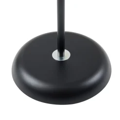 Lindby lattiavalaisin Tebbi, musta, metalli, korkeus 150 cm
