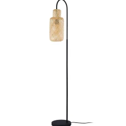 Lindby lattiavalaisin Venora, 145 cm korkea, bambu, E27