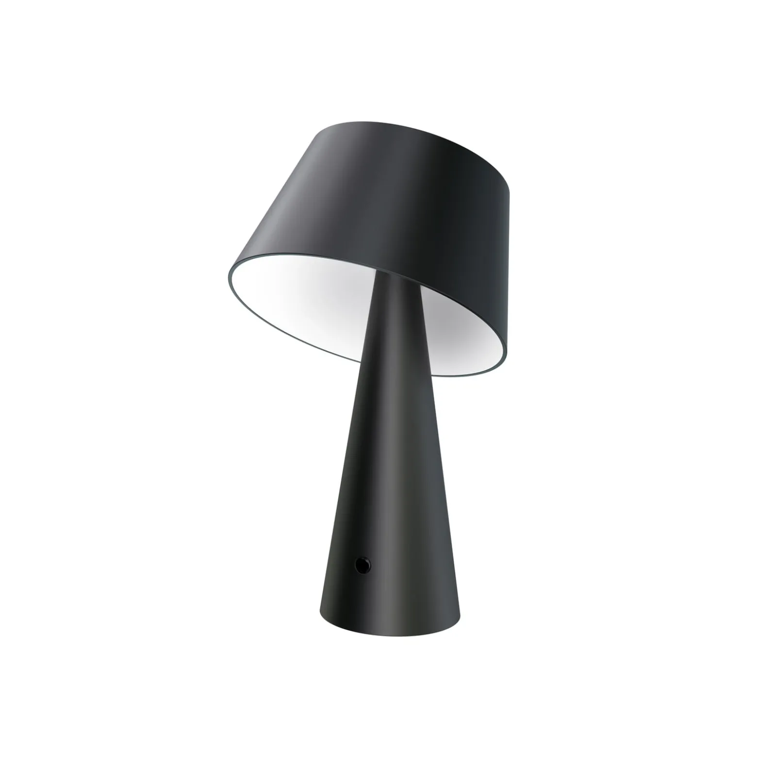 Lindby LED-aurinkopöytälamppu Lirinor musta muovi 13 cm
