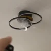 Lindby LED kattotuuletin Lomana, musta, hiljainen, CCT