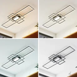 Lindby LED-kattovalaisin Caitlin, antrasiitti, metalli, 105cm