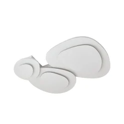 Lindby LED-kattovalaisin Delar, 60 x 60 cm, CCT, himmennettävä