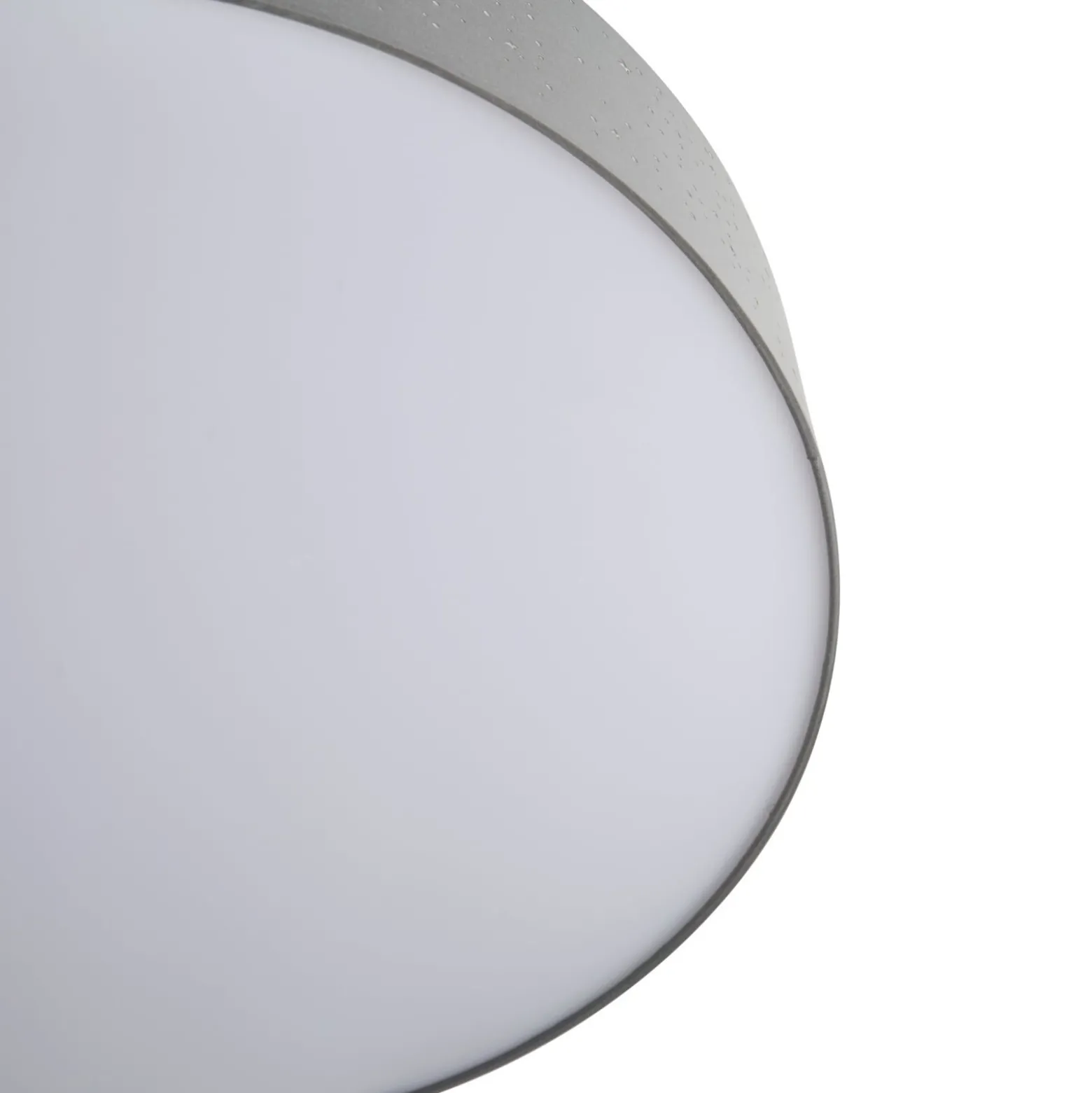 Lindby LED-kattovalaisin Ellamina, 60 cm, vaaleanharmaa, tekstiili