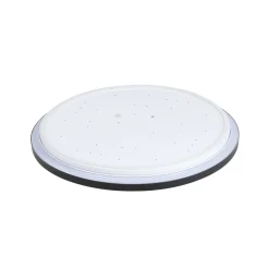 Lindby LED-kattovalaisin Essina, musta, metalli, CCT, himmeä.