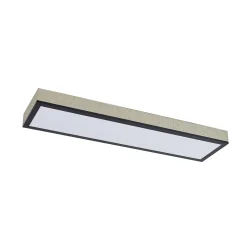 Lindby LED-kattovalaisin Laviona, CCT, himmennettävä, betoni, 80 cm