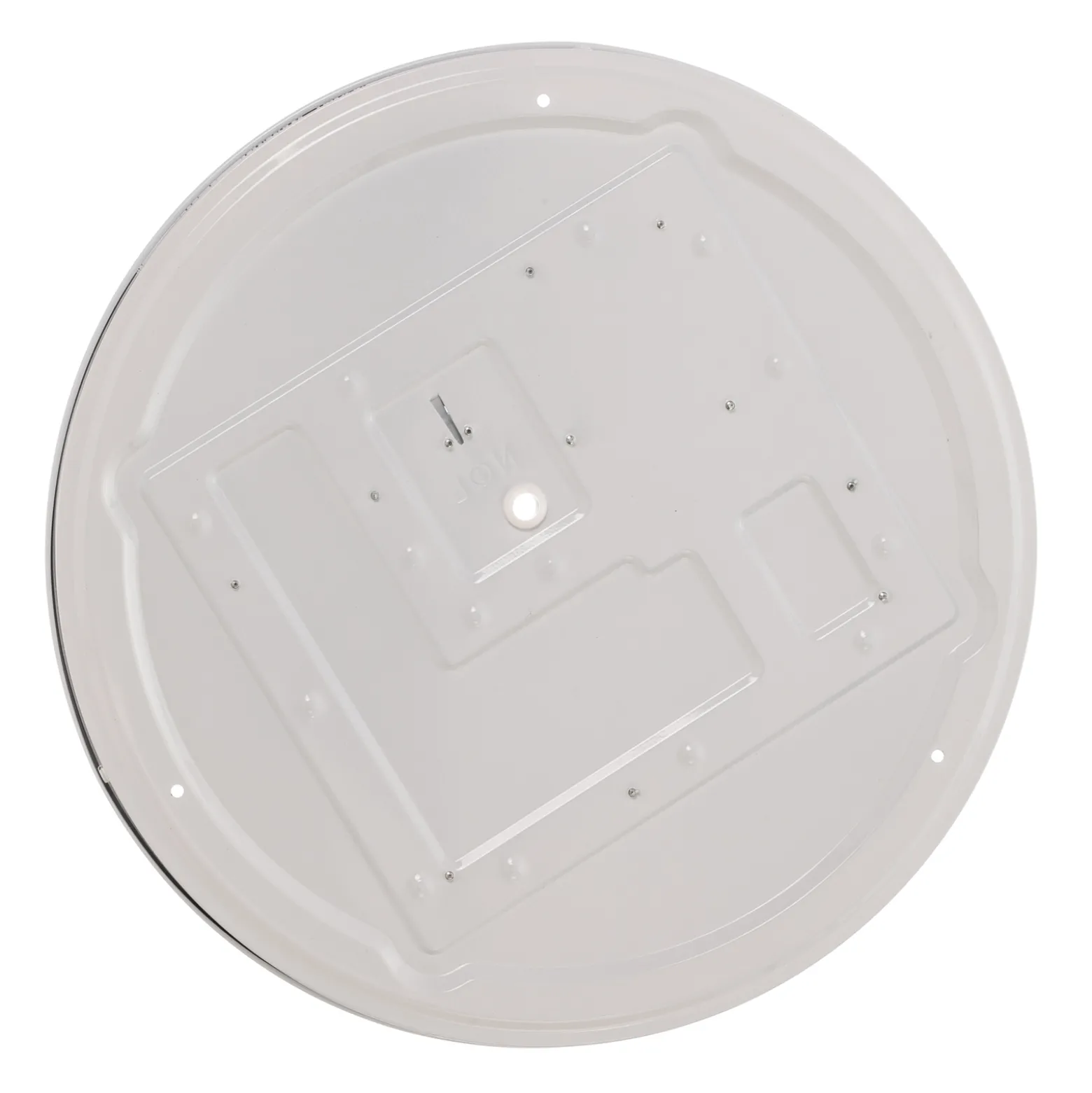 Lindby LED-kattovalaisin Orbi, 38 cm, sininen/valkoinen, muovia