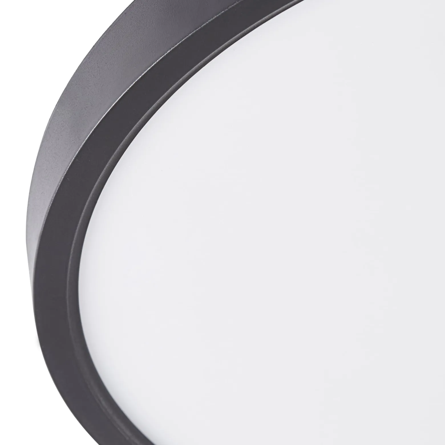 Lindby LED-kattovalaisin Pravin, Ø 30 cm, CCT, musta
