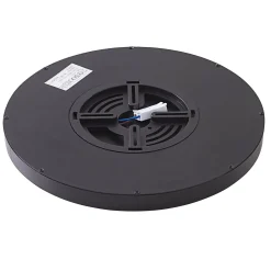Lindby LED-kattovalaisin Pravin, Ø 23 cm, 3000 K, musta