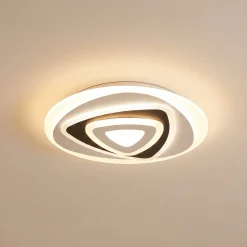Lindby LED-kattovalaisin Rebeka, Ø 50 cm, CCT, kaukosäädin